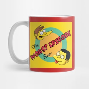 Worst Episode Ever Logo - YELLOW SQUARE Mug